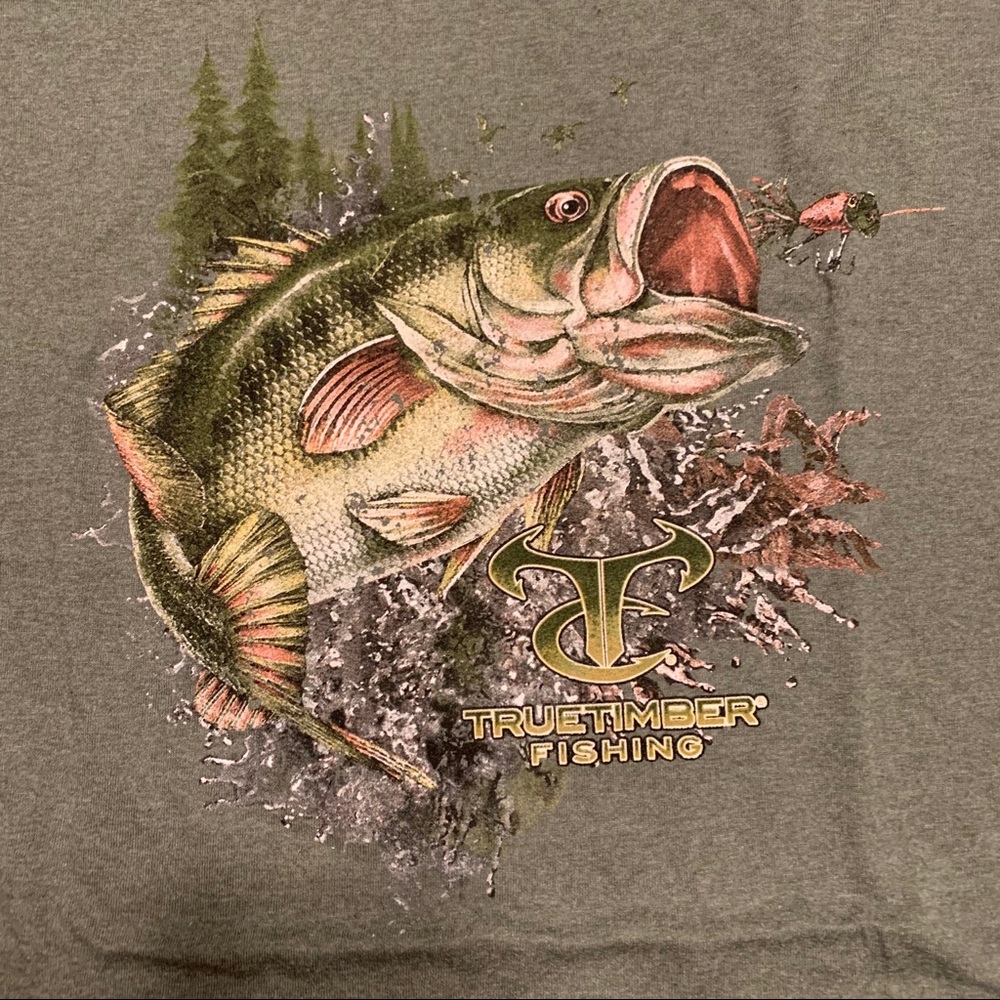 TrueTimber Fishing Short Sleeve Tee - Picture 2 of 6